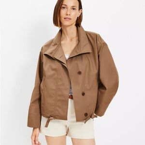 LOFT Twill Anorak Jacket